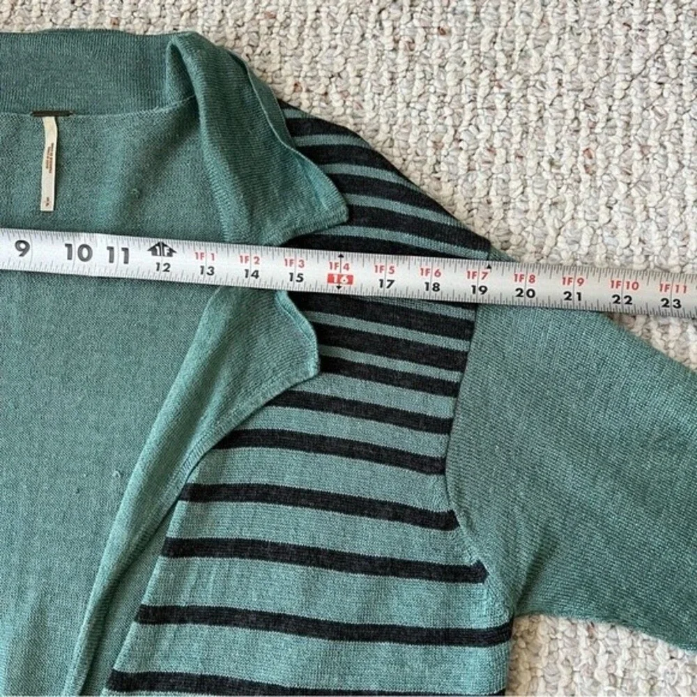 Free People linen knit top